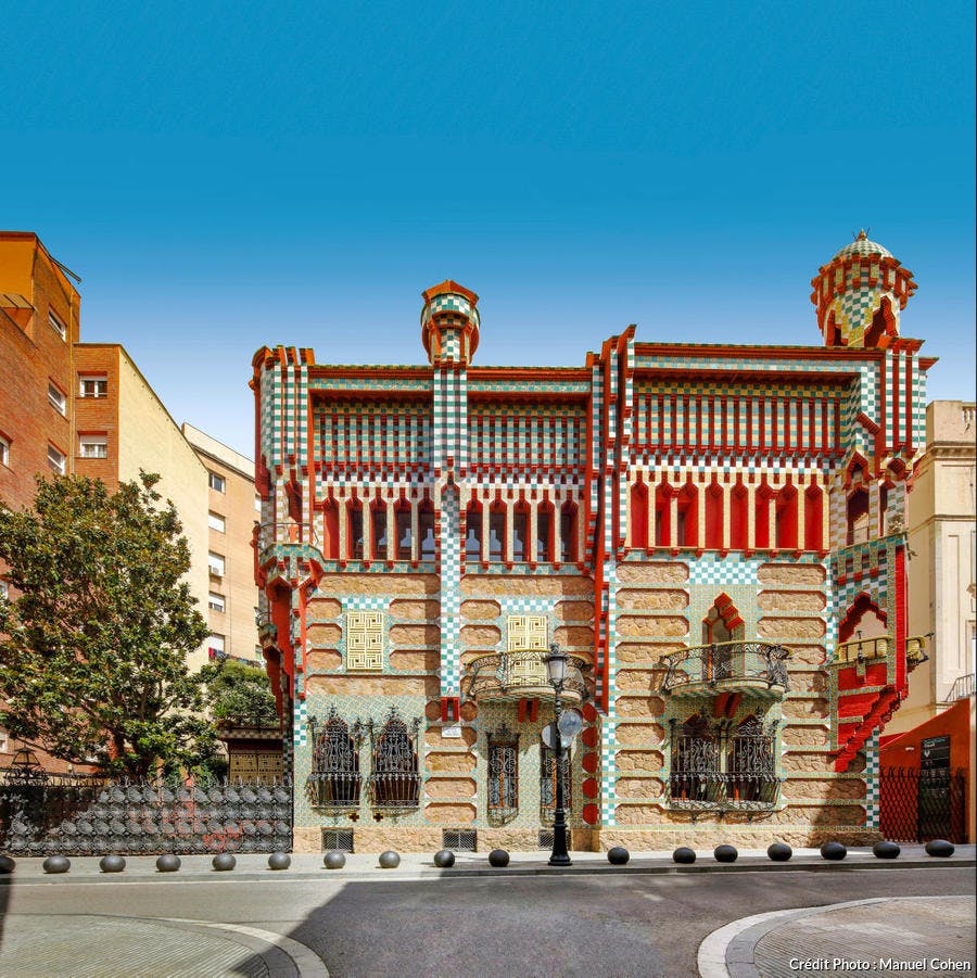 La casa Vicens à Barcelone 