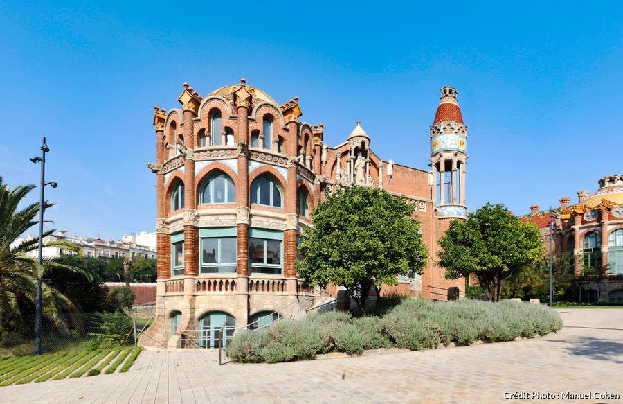 L'hopital Sant Pau à Barcelone 