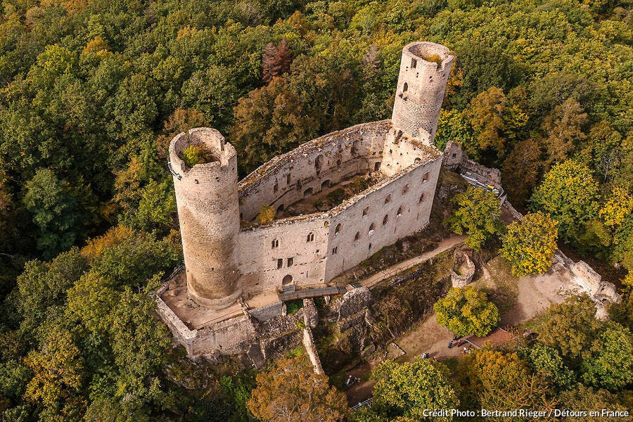 Le château du Haut-Andlau 