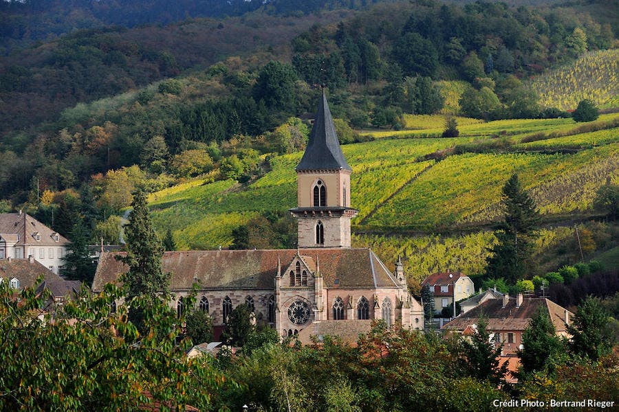 Le village de Ribeauvillé, en Alsace