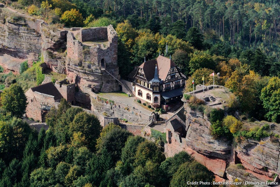 Le château du Haut-Barr, à Saverne 