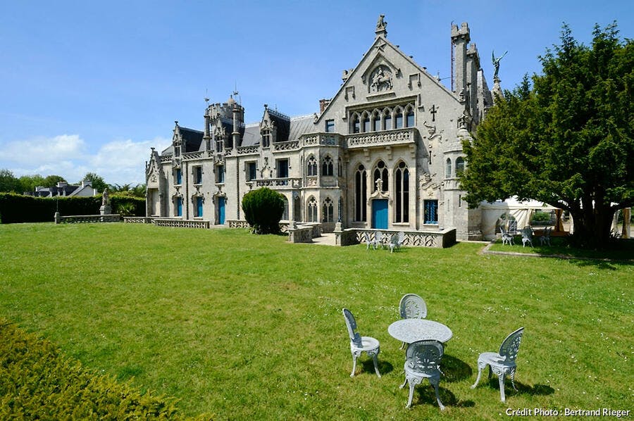 Château de Keriolet dans le Finistère 