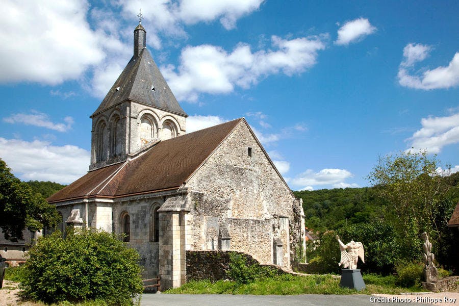 L'église romane de Gargilesse-Dampierre, en Creuse (Limousin) 