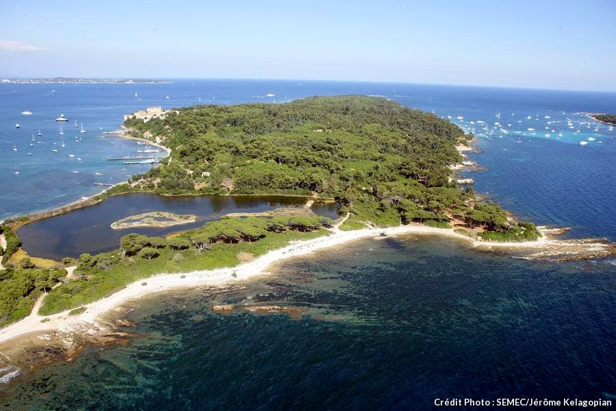 île Ste-Marguerite étang bateguier 