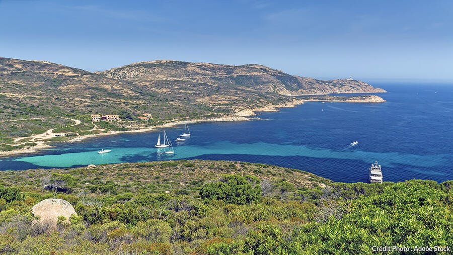 La presqu’île de la Revellata en Corse 