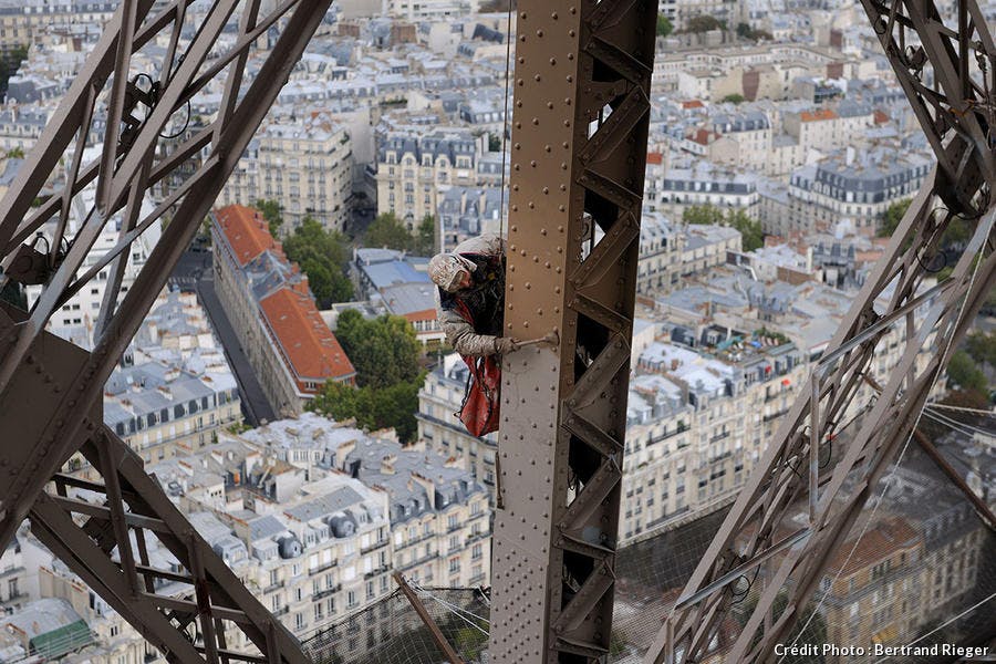 Restauration de la tour Eiffel 