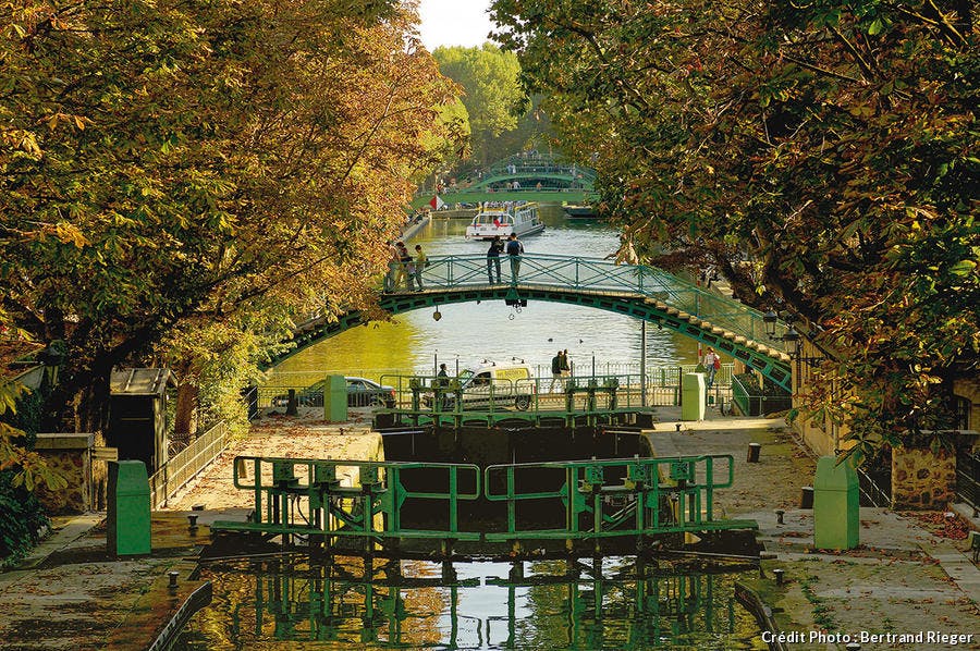 Canal Saint-Martin Paris 