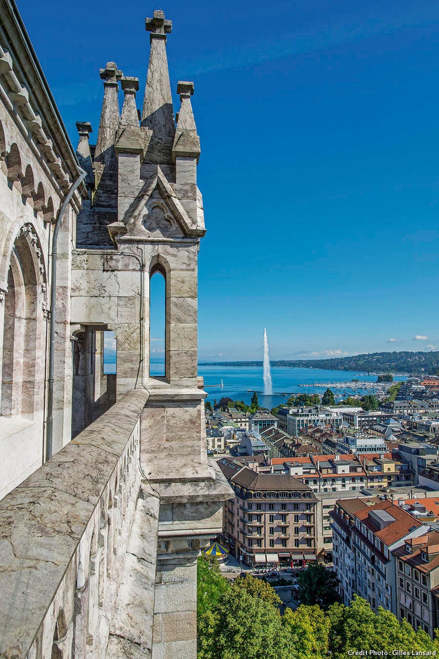 La cathédrale Saint-Pierre à Genève 
