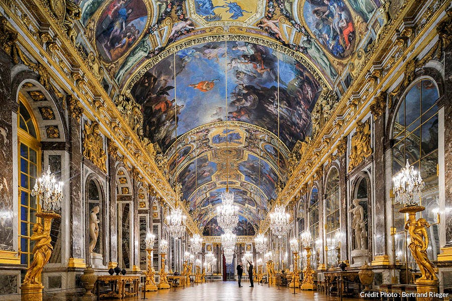 Galerie des Glaces au château de Versailles 
