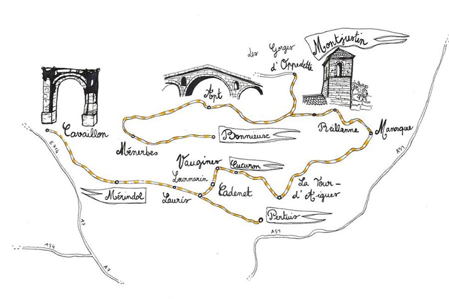 Luberon Circuit Touristique Au Depart De Cavaillon Detours En