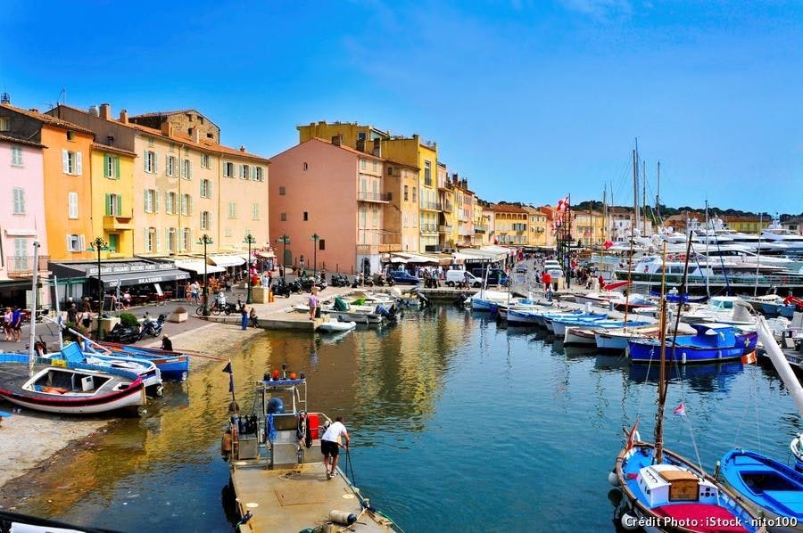 Le top 20 des plus beaux ports de France Saint-tropez_istock_nito100