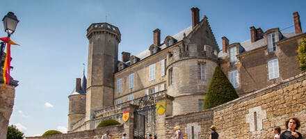 Le château de Montmirail dans la Sarthe 