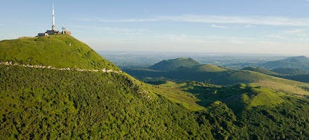 La chaîne des Puys, en Auvergne 