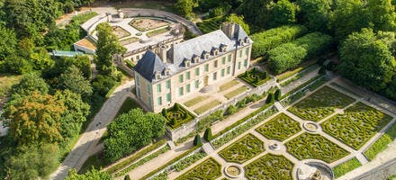 Le château de Lery à Auvers-sur-Oise dans le Val d'Oise 