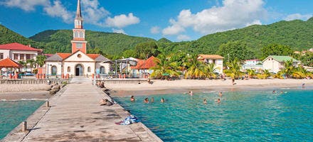 Les Anses d'Arlet en Martinique 