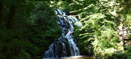 La cascade du Faymont dans les Vosges 
